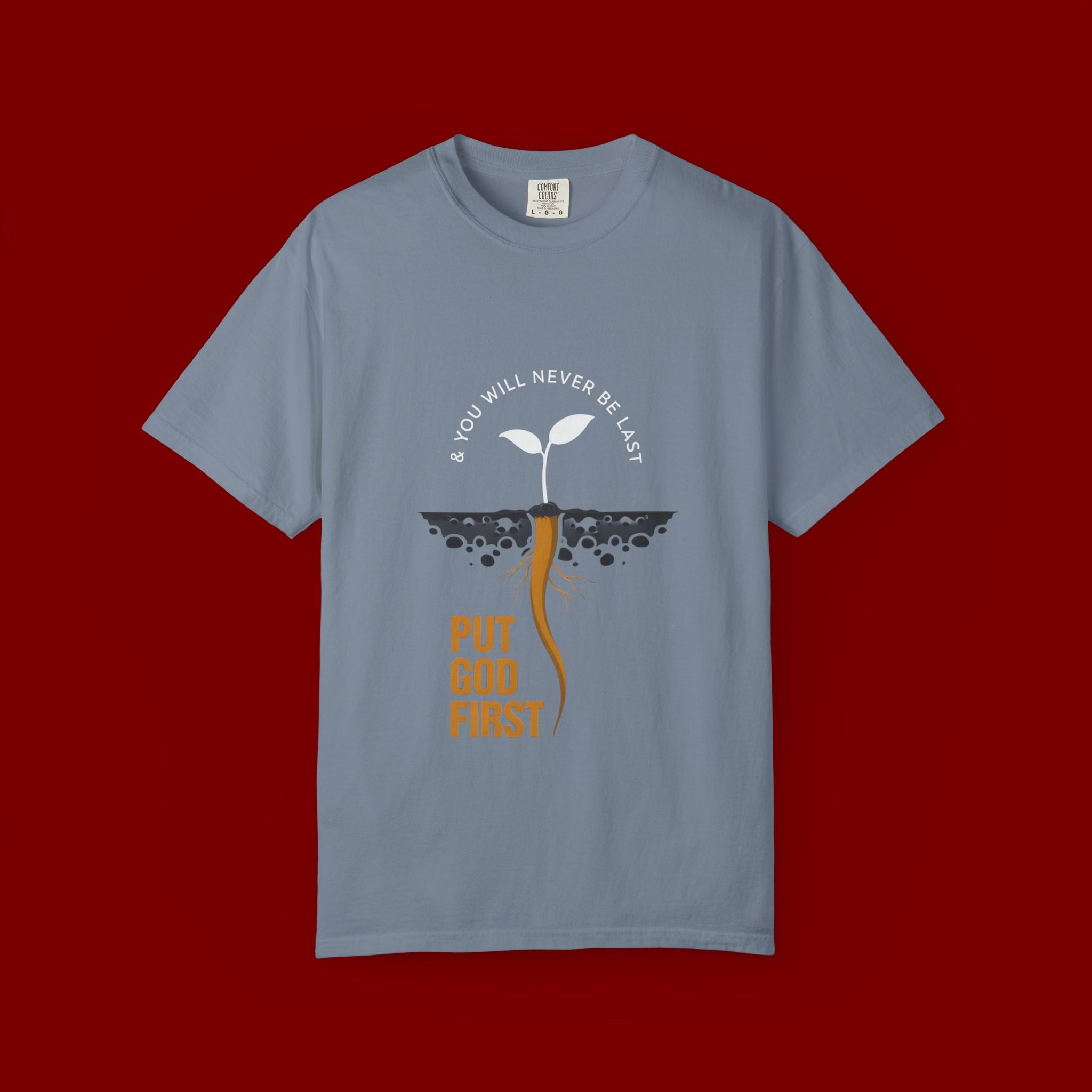 Put God First T-Shirt — Christian Faith Graphic Tee