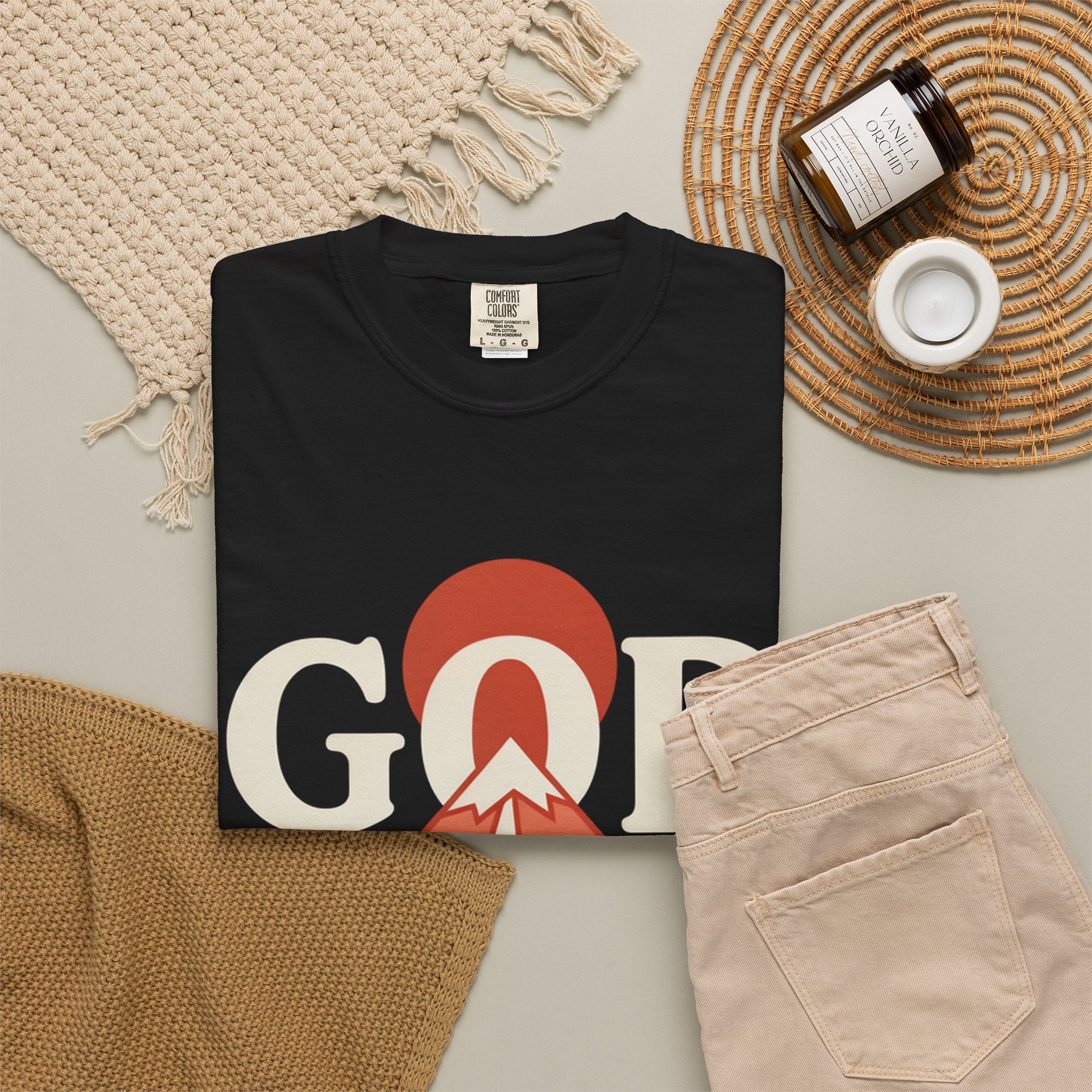 God Above All Things Mountain T-Shirt