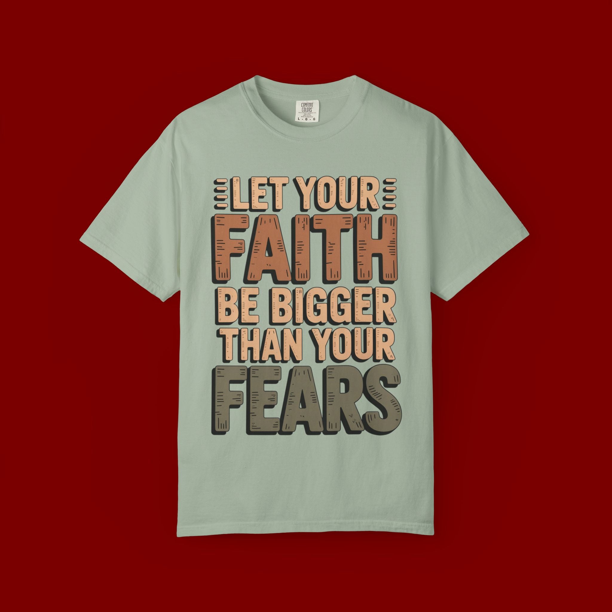 Faith Over Fear T-Shirt — Inspirational Christian Graphic Tee