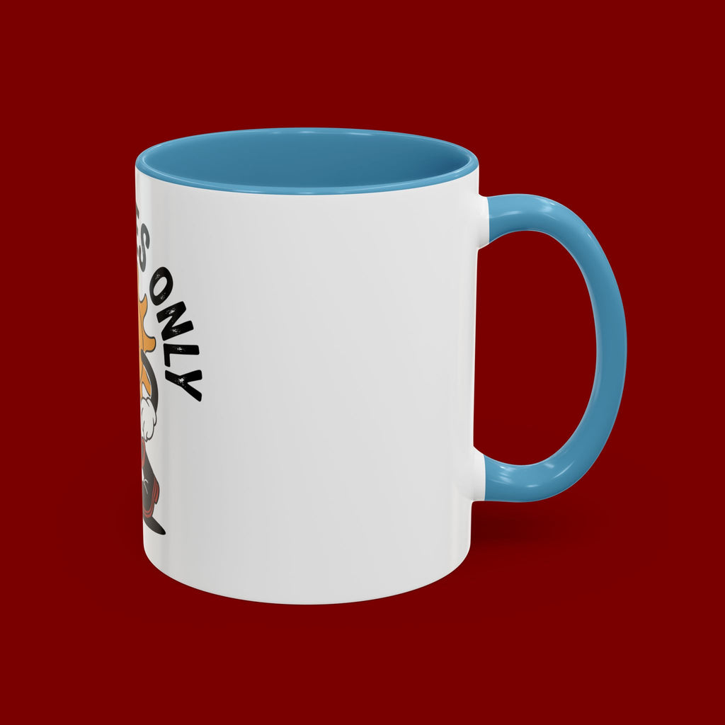 Good Vibes Only Coffee Mug - Retro Sun Cartoon Accent Mug (11/15oz)