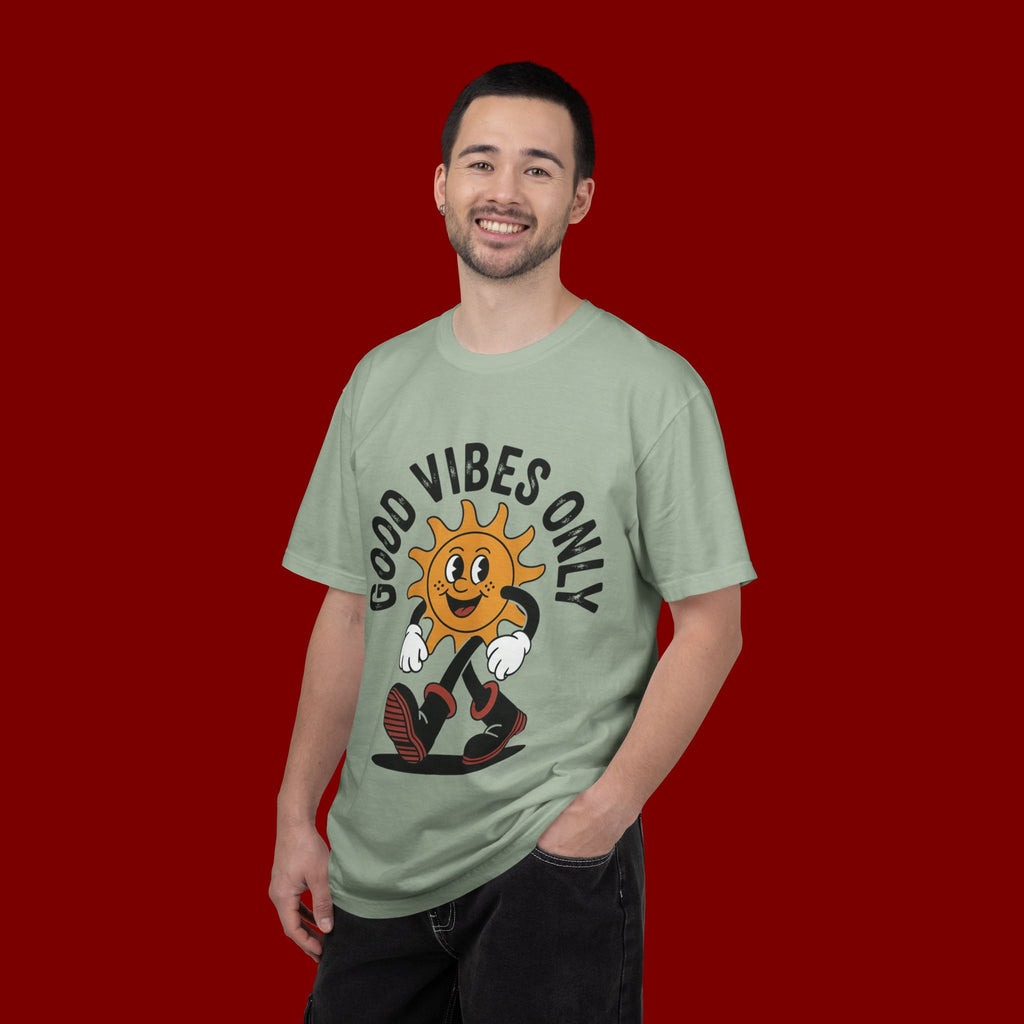 Good Vibes Only Sun Graphic T-Shirt