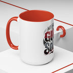 Faith Mug - "My Faith in God is Solid" Christian Coffee Cup (11/15oz)