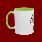 Good Vibes Only Coffee Mug - Retro Sun Cartoon Accent Mug (11/15oz)