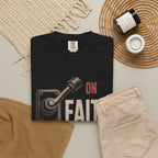 Faith On, Fear Off T-Shirt — Inspirational Christian Graphic Tee