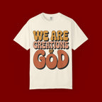 We Are Creations of God T-Shirt — Retro Faith Graphic Tee