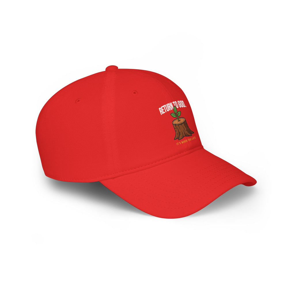 Return to God Baseball Cap — 'It's Before the Fall' Religious Prayer Hat