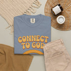 Connect to God T-Shirt — "The Password Is Prayer" Retro Faith Tee