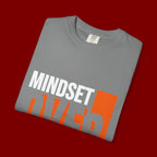 OVER Block Graphic T-Shirt — Bold Orange Minimalist Tee