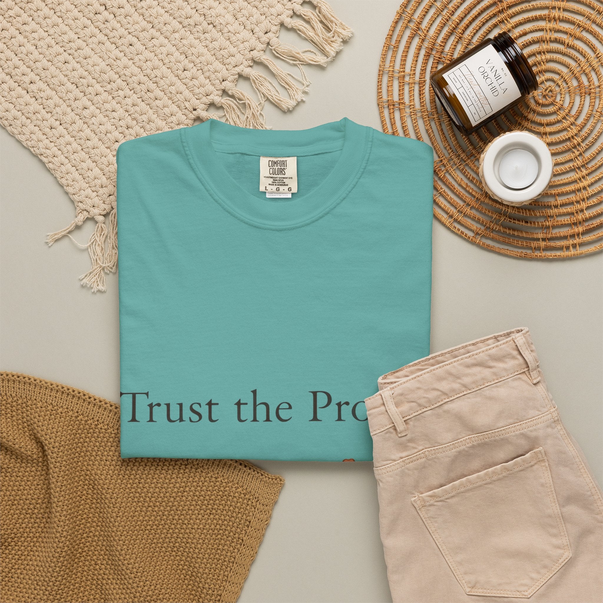 Trust the Process Floral T-Shirt — Growth Graphic Tee