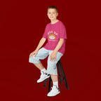 Kids T-Shirt - "Rise Up and Pray" Inspirational Christian Tee for Children