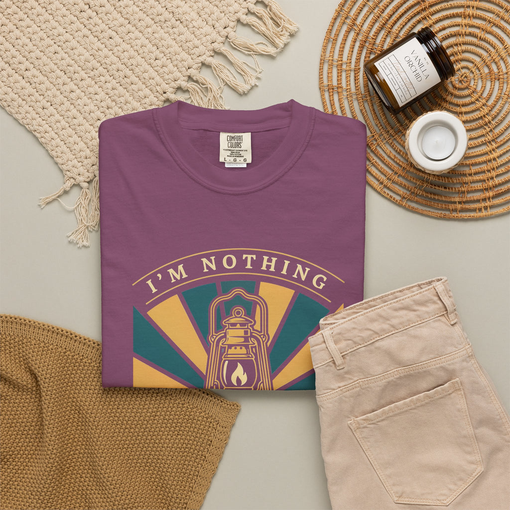 I'm Nothing Without God T-Shirt — Faith Lantern Christian Tee