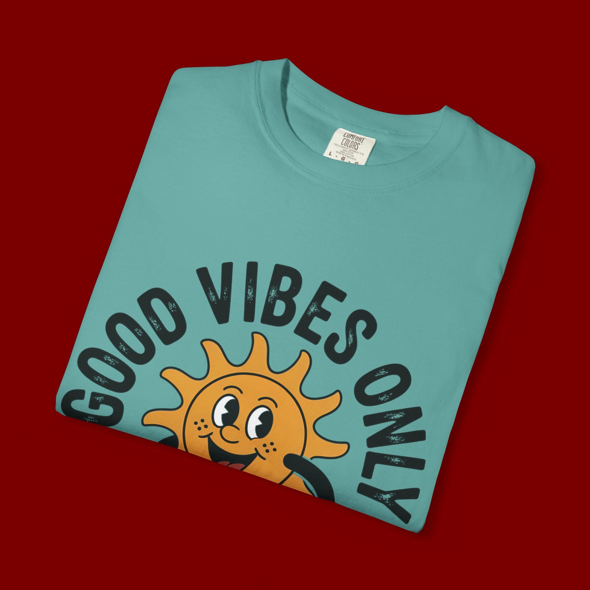 Good Vibes Only Sun Graphic T-Shirt