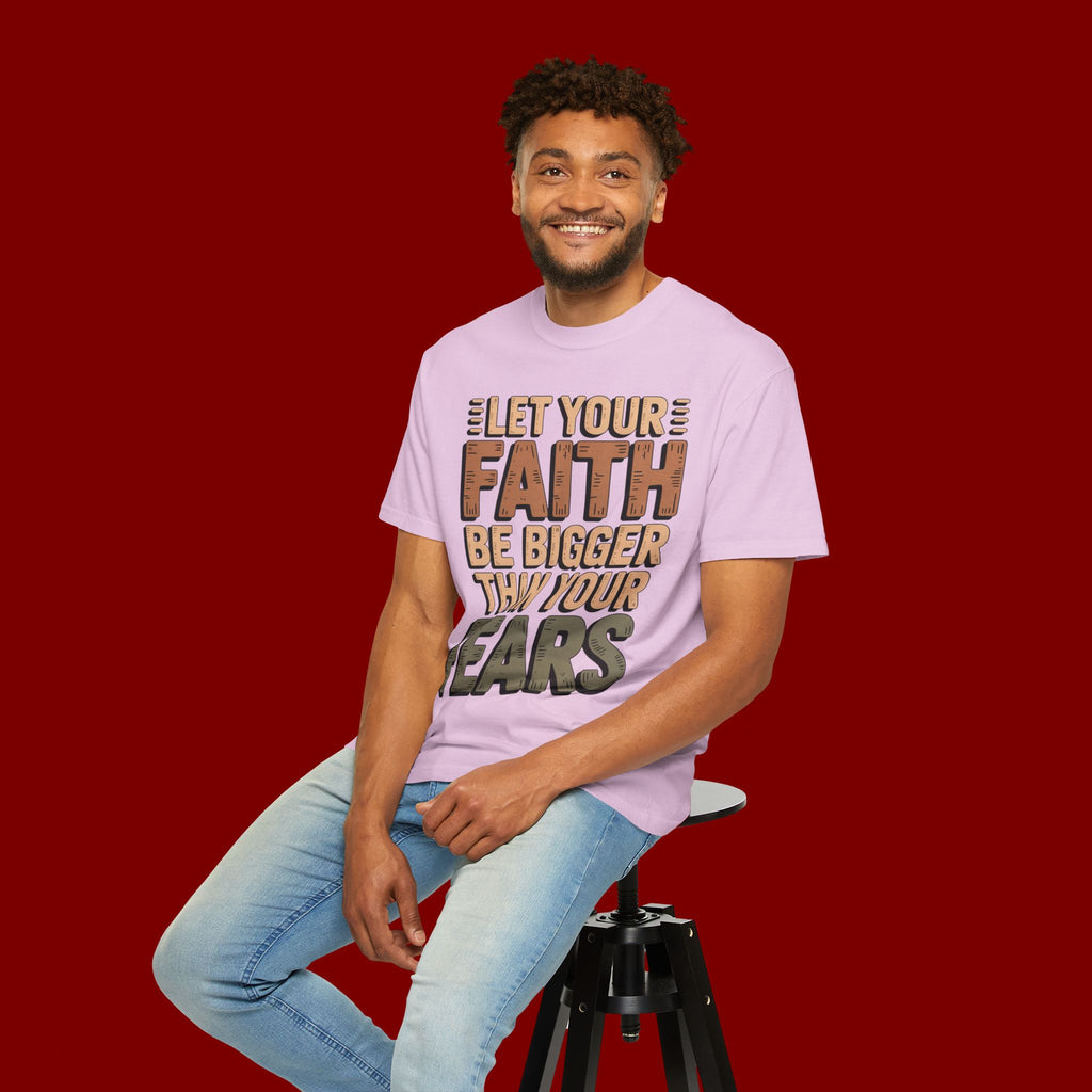 Faith Over Fear T-Shirt — Inspirational Christian Graphic Tee