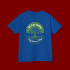 Kids Tee — "God Is My Provider" Tree of Faith Christian Shirt