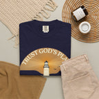 Trust God's Plan Lighthouse T-Shirt — Faith Coastal Tee