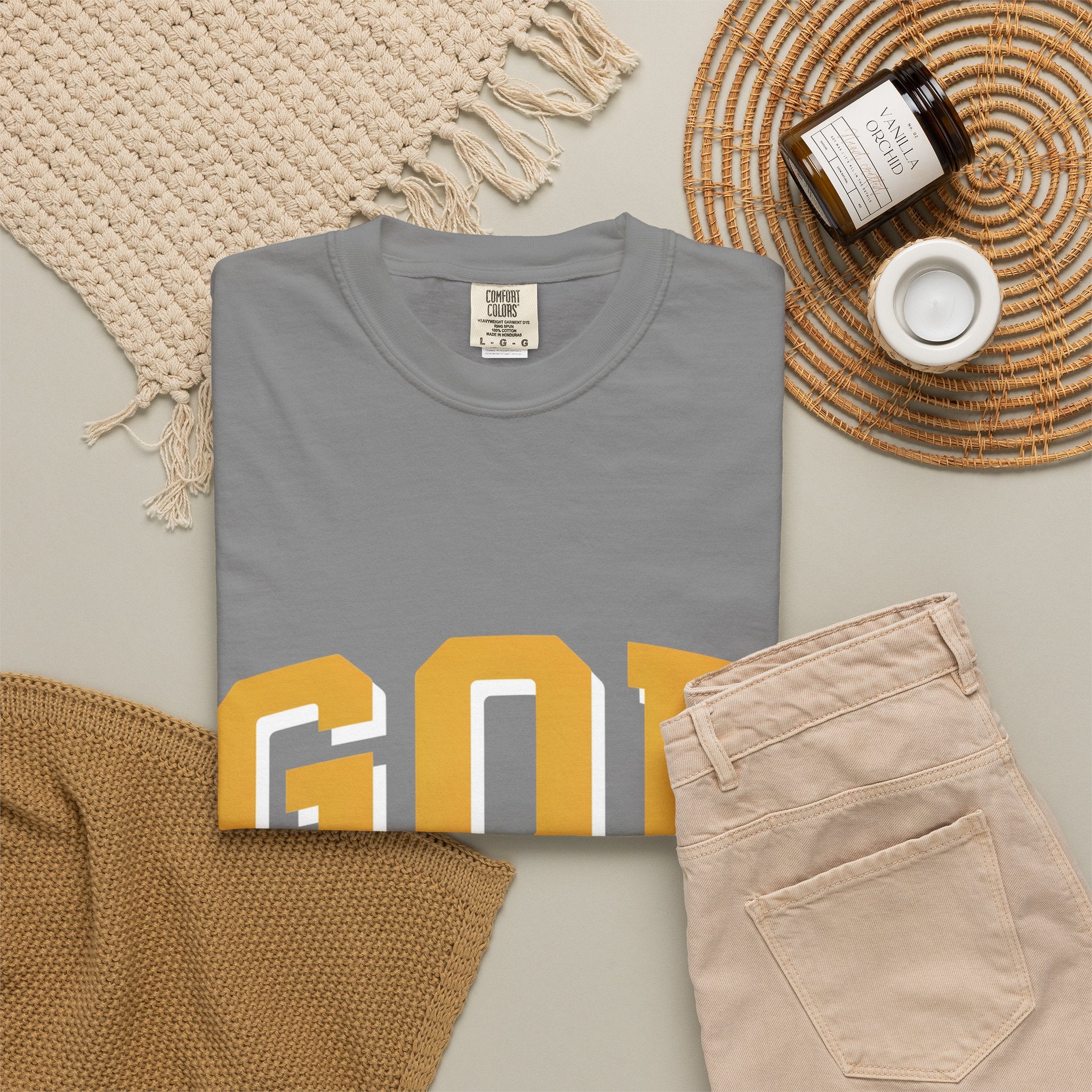 God Is My Strength T-Shirt — Faith Christian Graphic Tee
