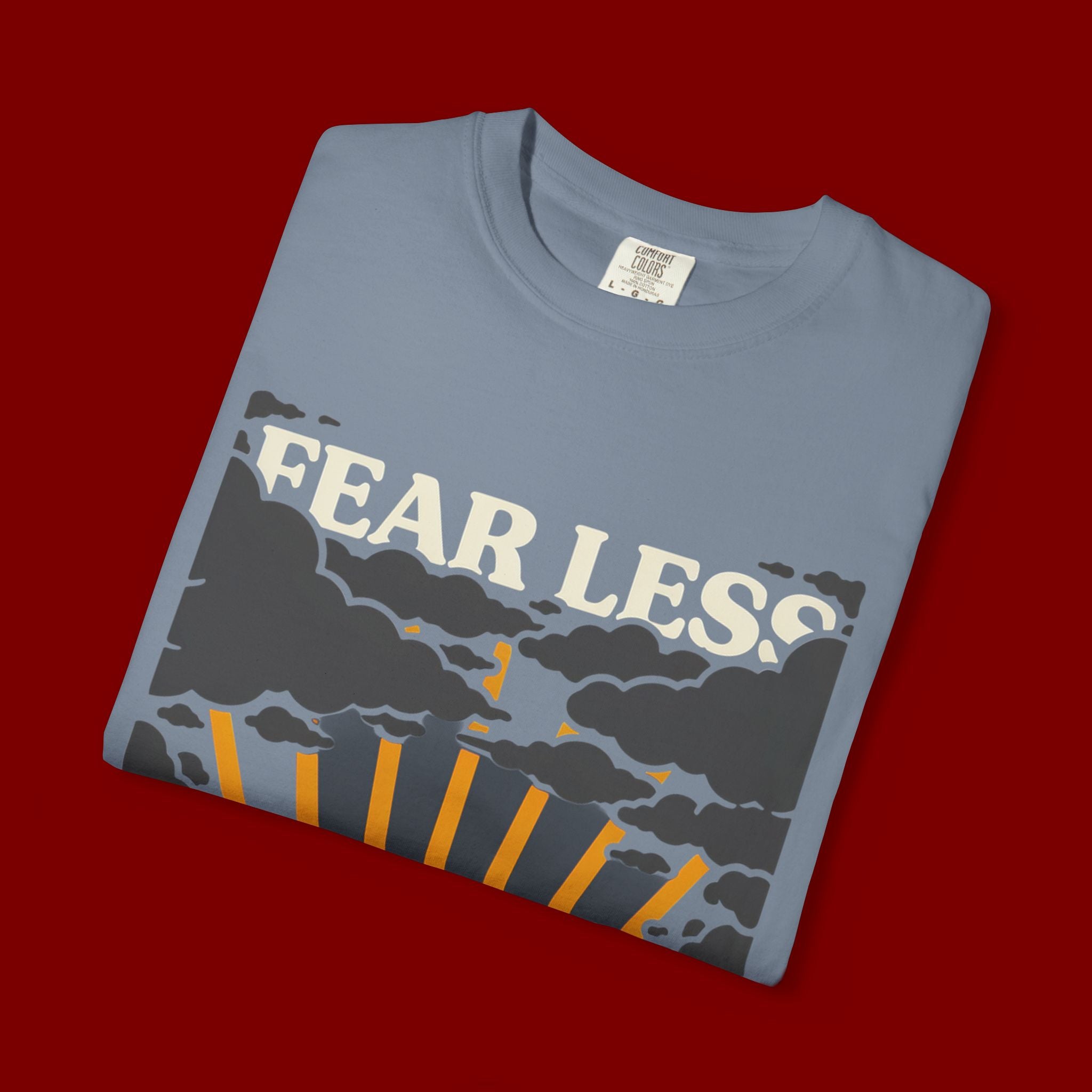 Fear Less Pray More T-Shirt — Inspirational Christian Graphic Tee