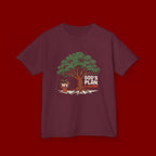 Kids Tee — Cute Tree & Plant Pot Illustration (“Grow Big, Little One”)