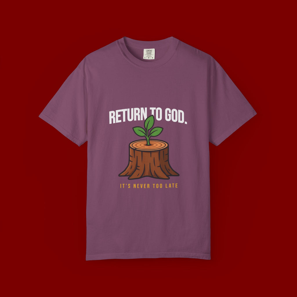 T-Shirt — "Return to God" Seedling Graphic Tee