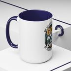Christian Coffee Mug — “My Help Is Only From God The Creator” Accent Mug