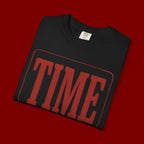 TIME Never Comes Again T-Shirt — Vintage Ticket Graphic Tee