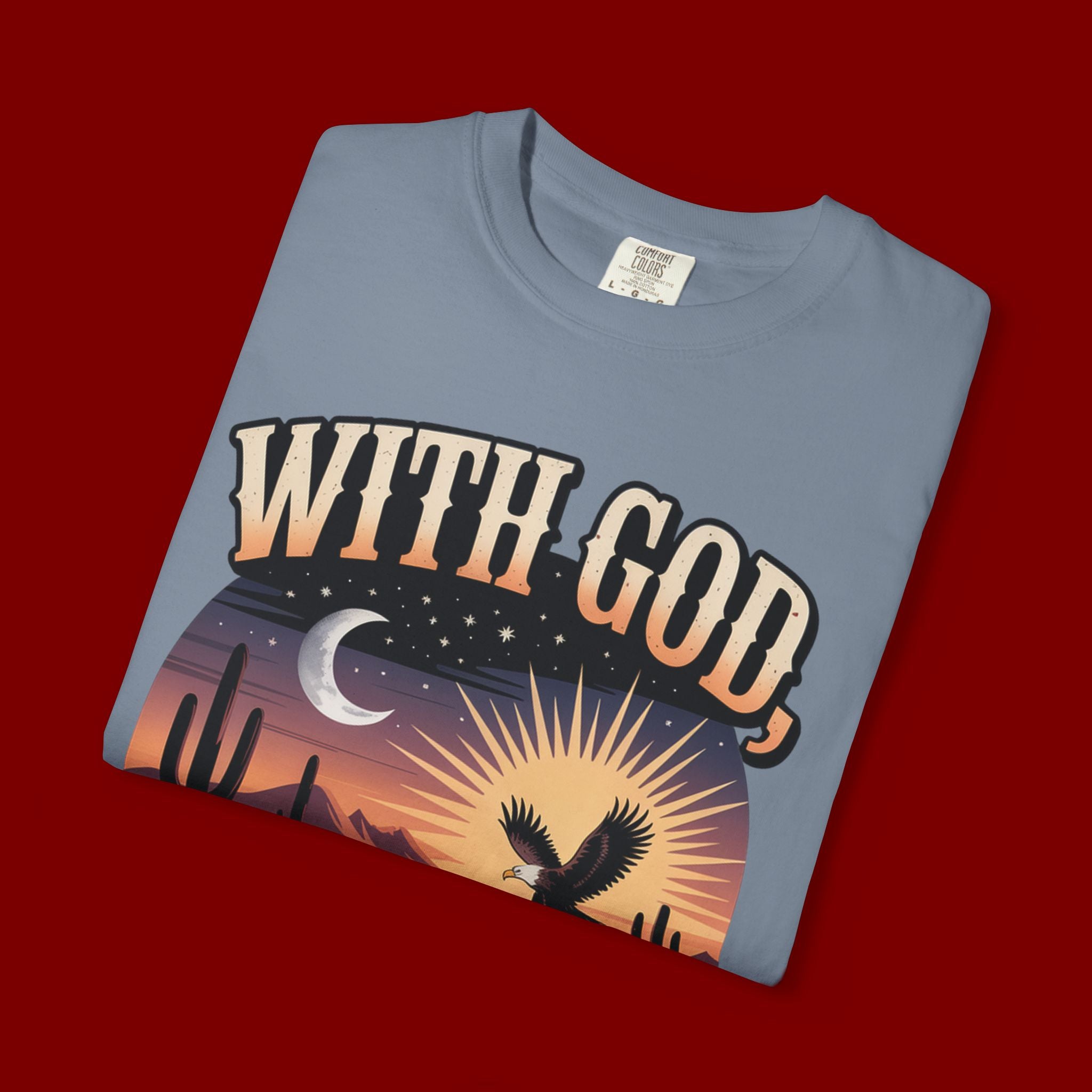 With God Every Hardship Brings Ease T-Shirt