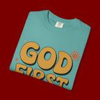 God First Bro T-Shirt — Retro Christian Faith Tee