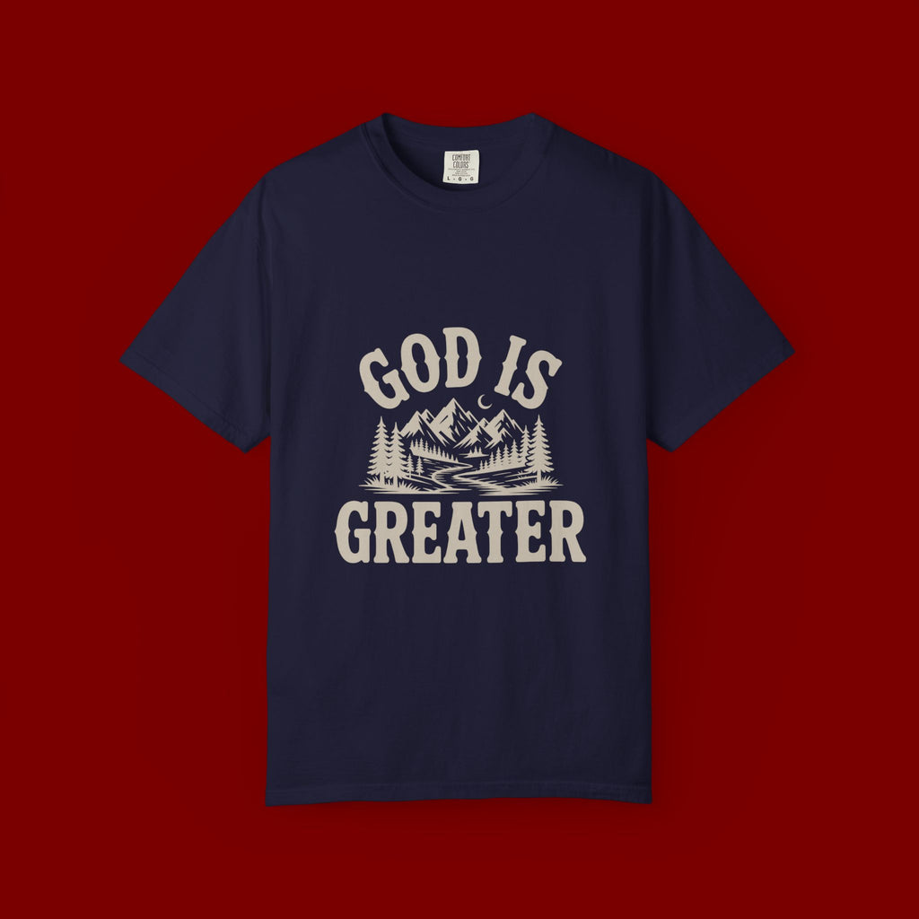 God Is Greater Mountain T-Shirt