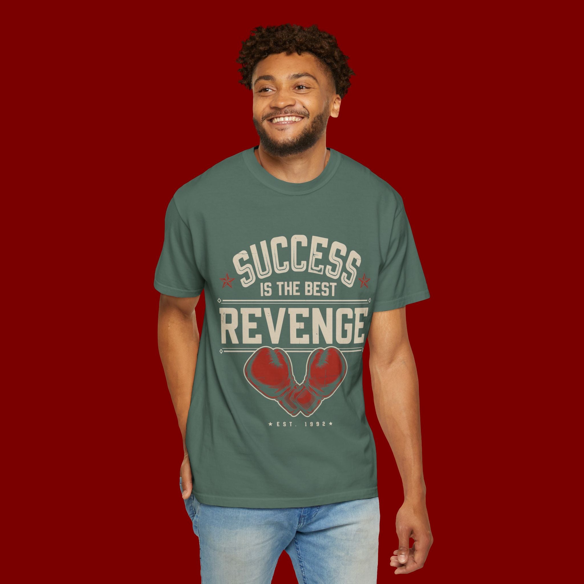Success Is The Best Revenge T-Shirt — Motivational Graphic Tee