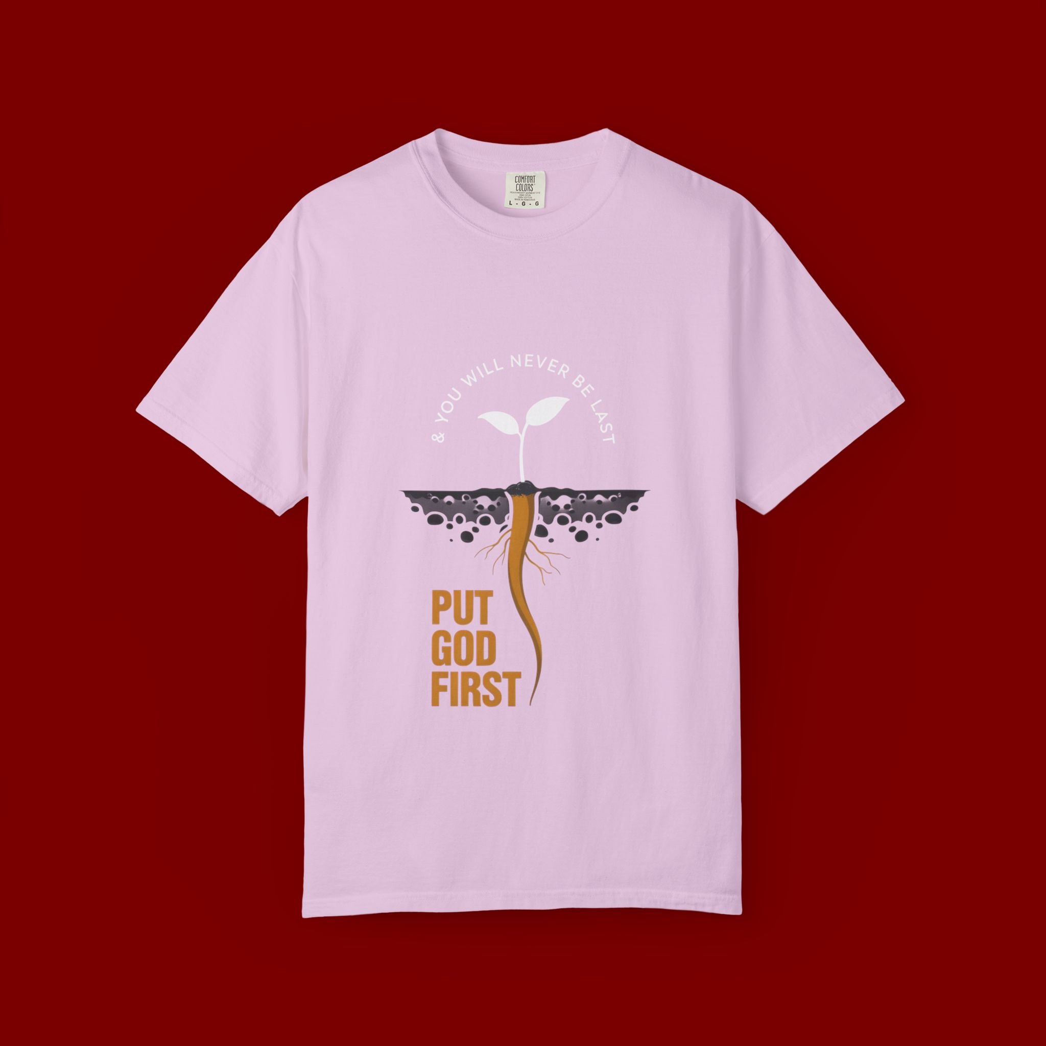 Put God First T-Shirt — Christian Faith Graphic Tee