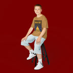 Kids T‑Shirt — "Walk By Faith" Inspirational Graphic Tee for Children