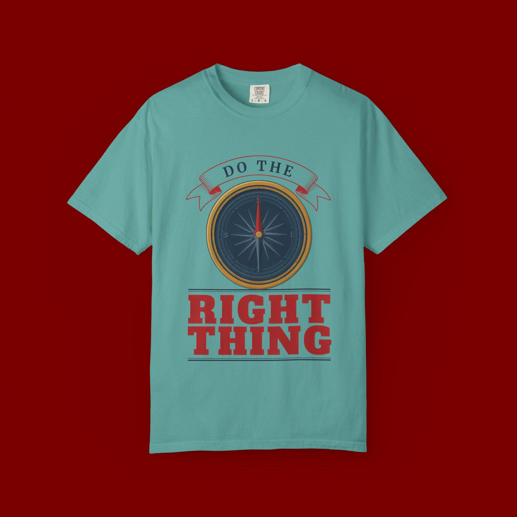 Do The Right Thing Compass T-Shirt — Motivational Graphic Tee