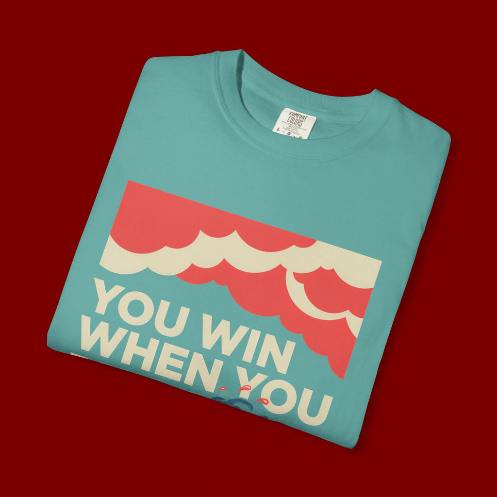 You Win When You Pray T-Shirt — Vintage Wave Faith Tee