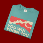 You Win When You Pray T-Shirt — Vintage Wave Faith Tee