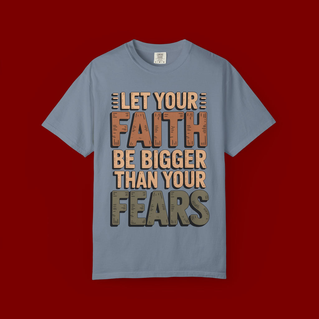 Faith Over Fear T-Shirt — Inspirational Christian Graphic Tee