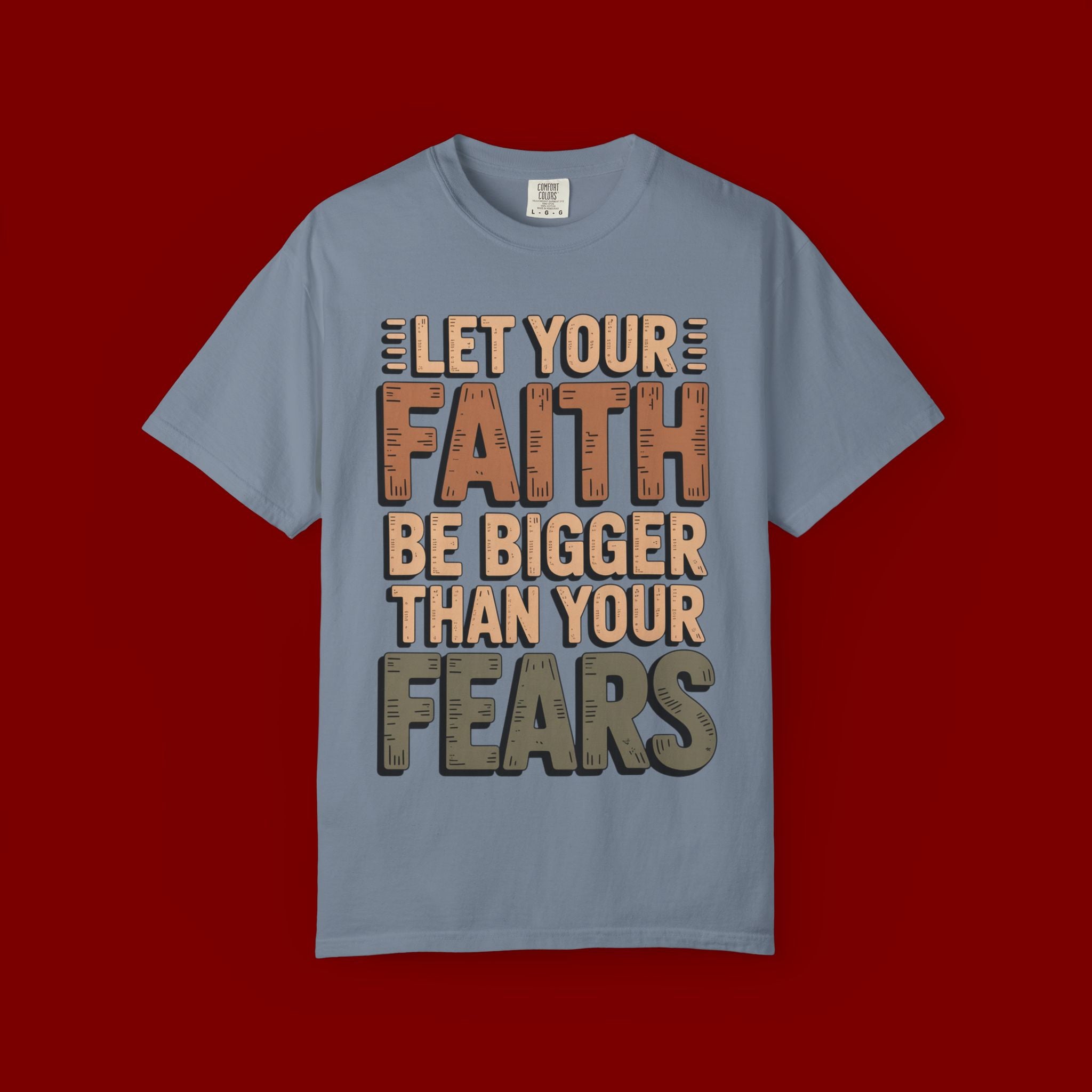 Faith Over Fear T-Shirt — Inspirational Christian Graphic Tee
