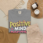 Positive Mind Positive Vibes Positive Life T-Shirt — Retro Smile Graphic Tee