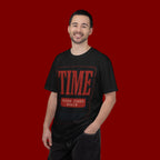 TIME Never Comes Again T-Shirt — Vintage Ticket Graphic Tee