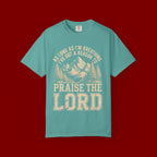 Praise the Lord Mountain T-Shirt — Christian Faith Outdoor Tee