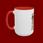 God-Themed Accent Coffee Mug – "My Help Is Only From God, The Creator of Heavens & Earth"