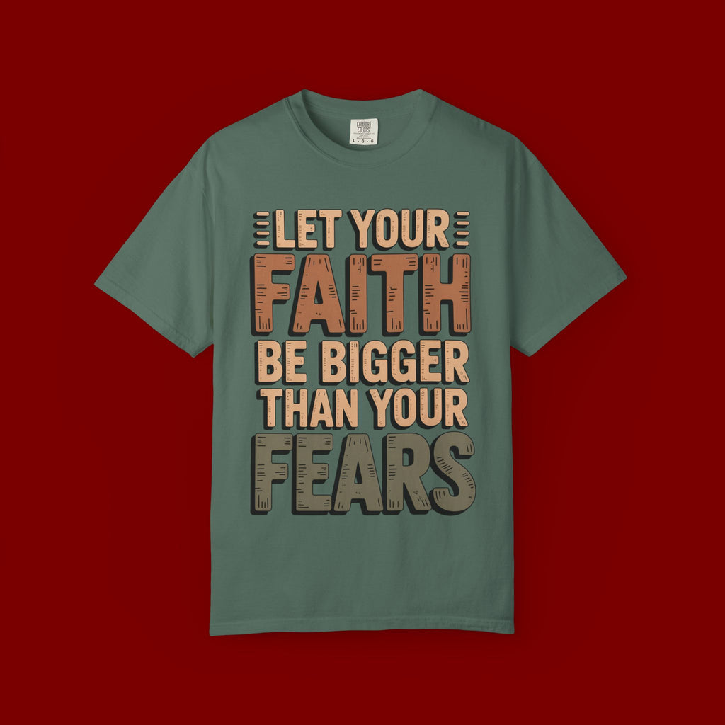 Faith Over Fear T-Shirt — Inspirational Christian Graphic Tee