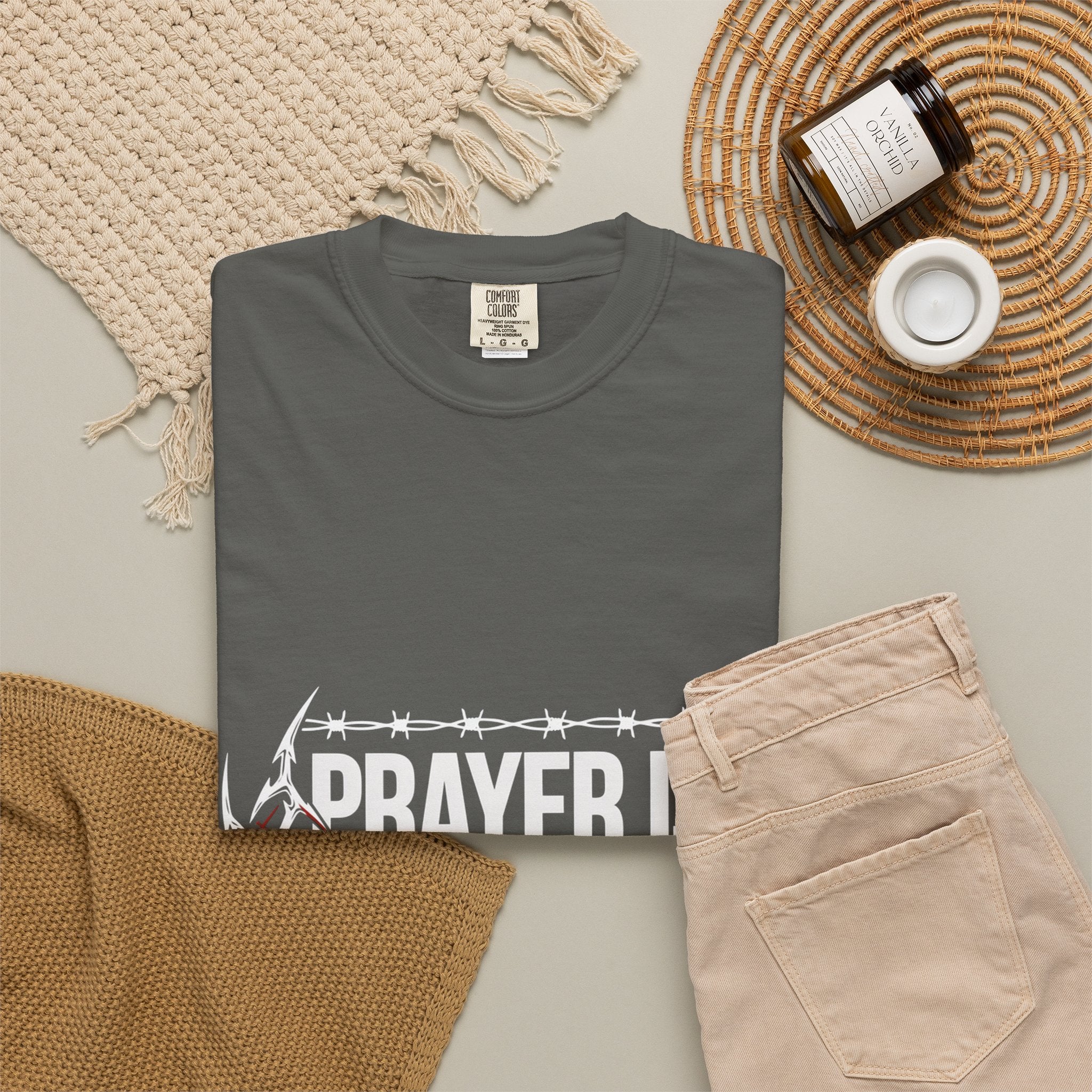 Prayer Is A Weapon T-Shirt — Christian Faith Graphic Tee