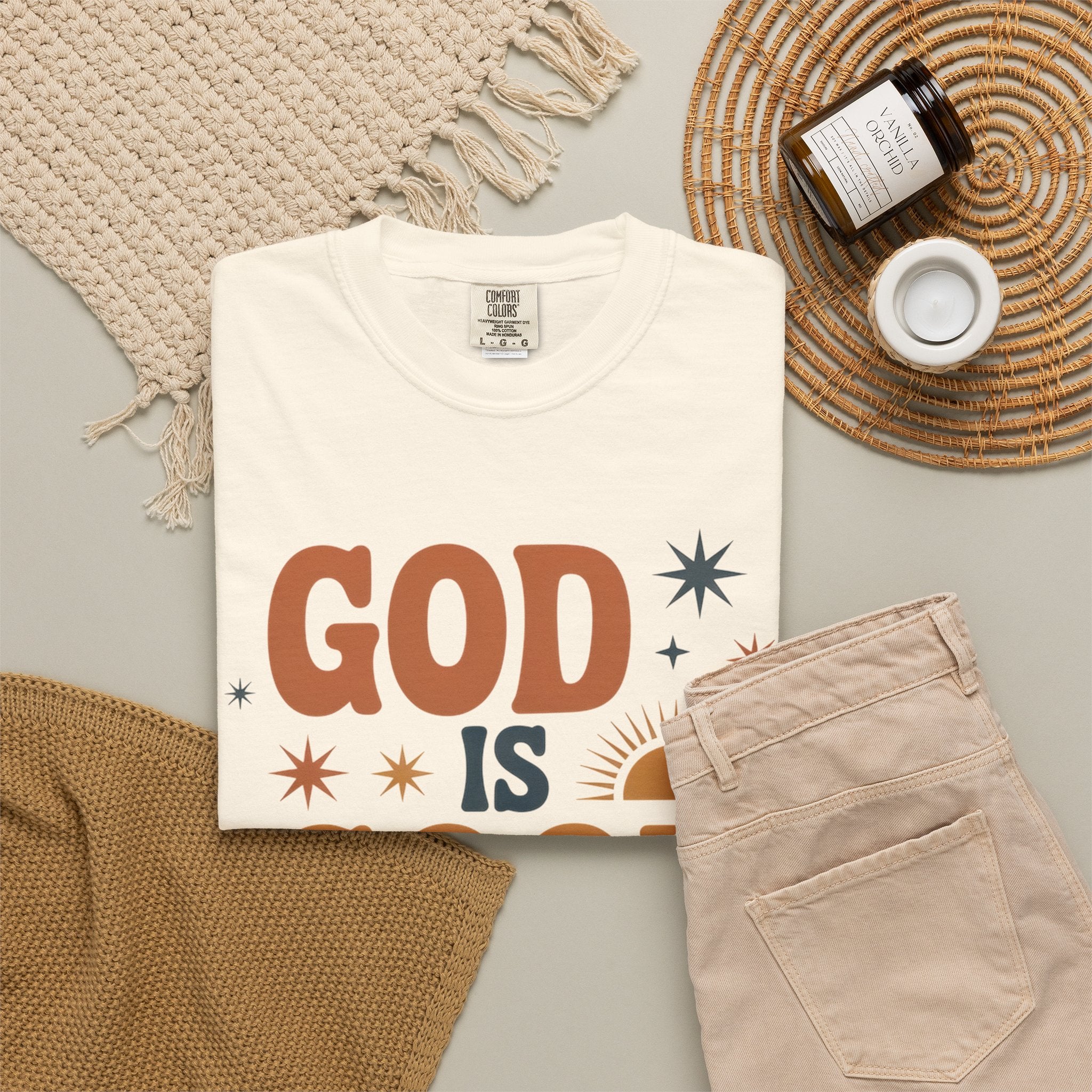 God Is Good All the Time T-Shirt — Christian Faith Graphic Tee