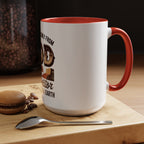 God-Themed Accent Coffee Mug – "My Help Is Only From God, The Creator of Heavens & Earth"