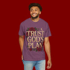 Trust God’s Plan T-Shirt — Floral Faith Graphic Tee
