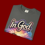 T-Shirt — “In God the Heart Finds Peace” Religious Faith Tee