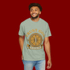 Trust God Compass T-Shirt — "Trust God No Matter What" Christian Faith Tee