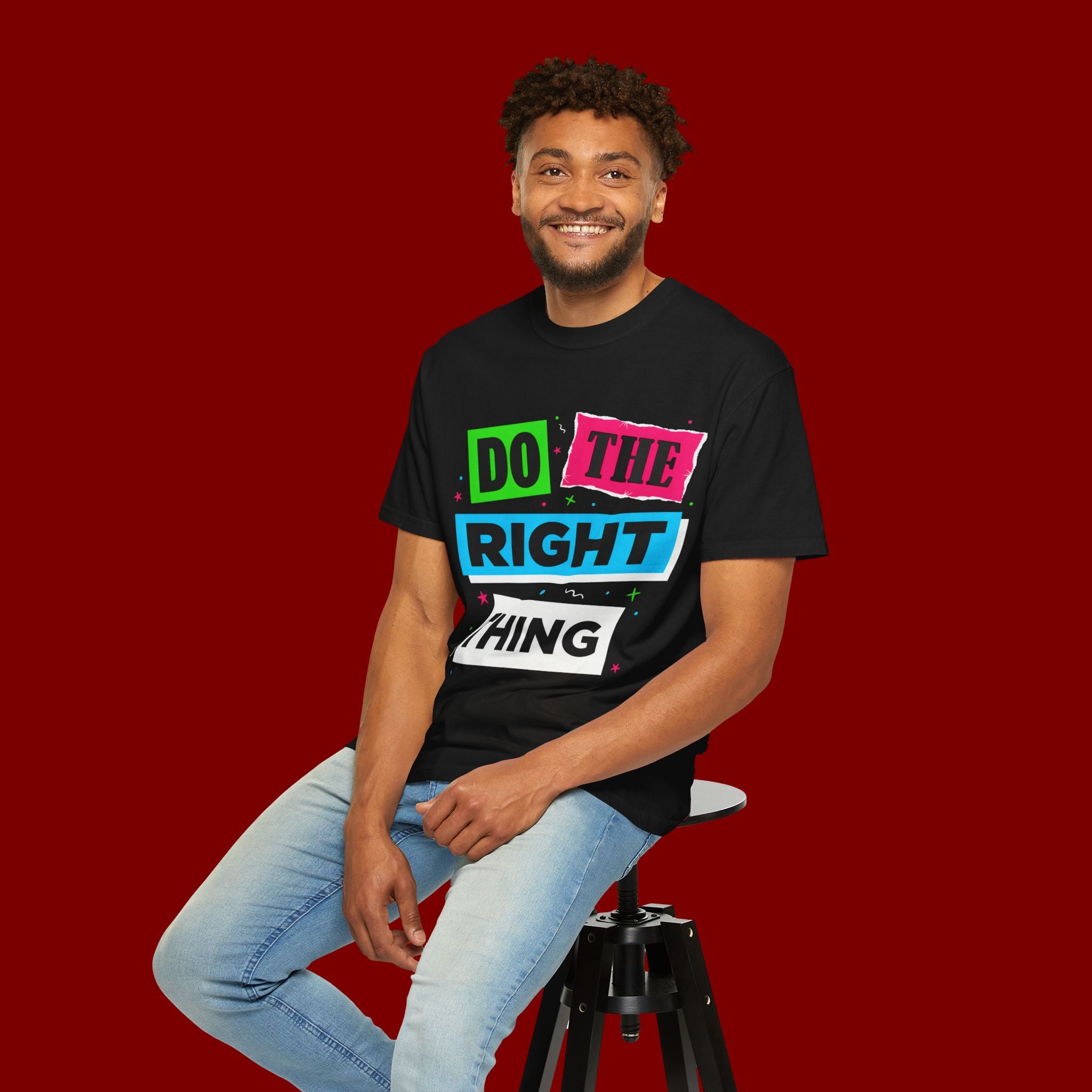 Do The Right Thing T-Shirt — Bold Retro Graphic Tee