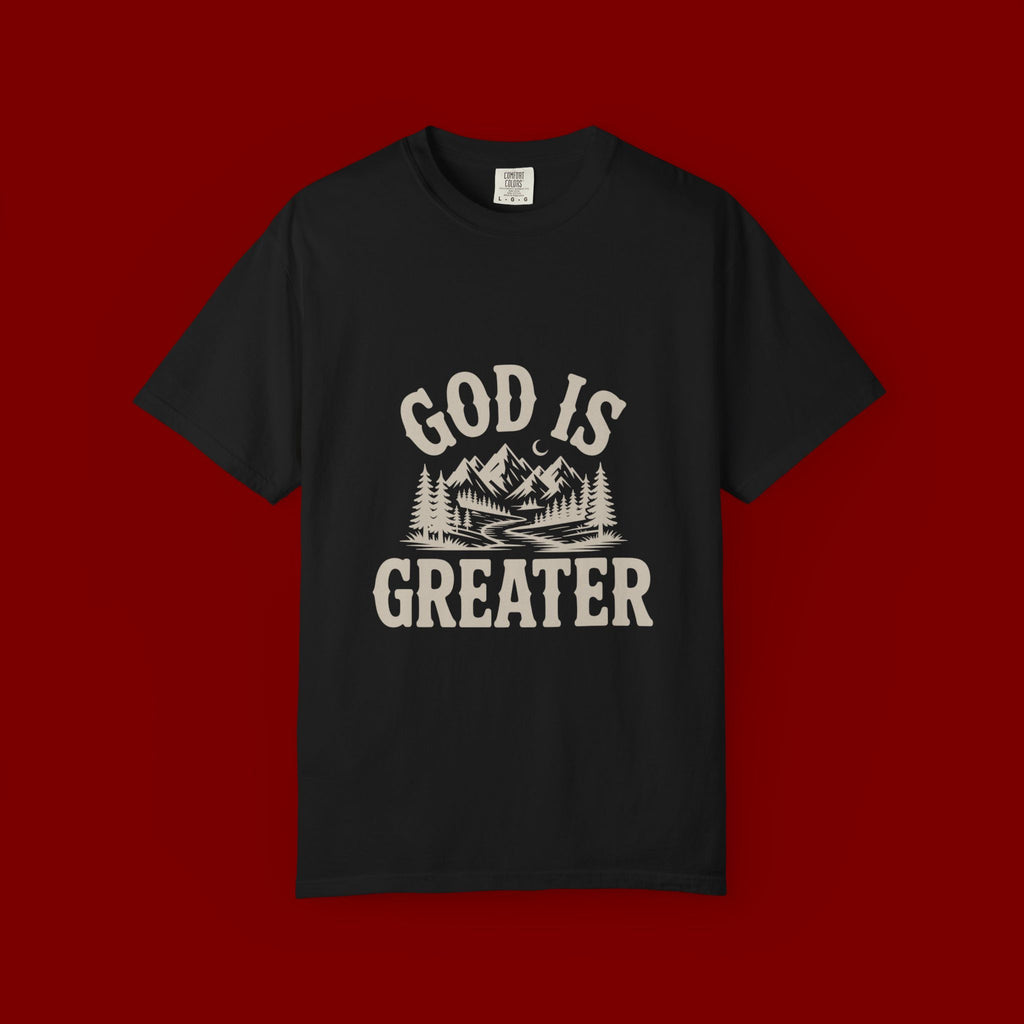 God Is Greater Mountain T-Shirt