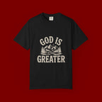 God Is Greater Mountain T-Shirt